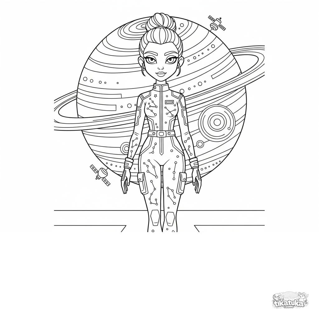 Костюм-комбинезон в стиле астронавта на подиуме