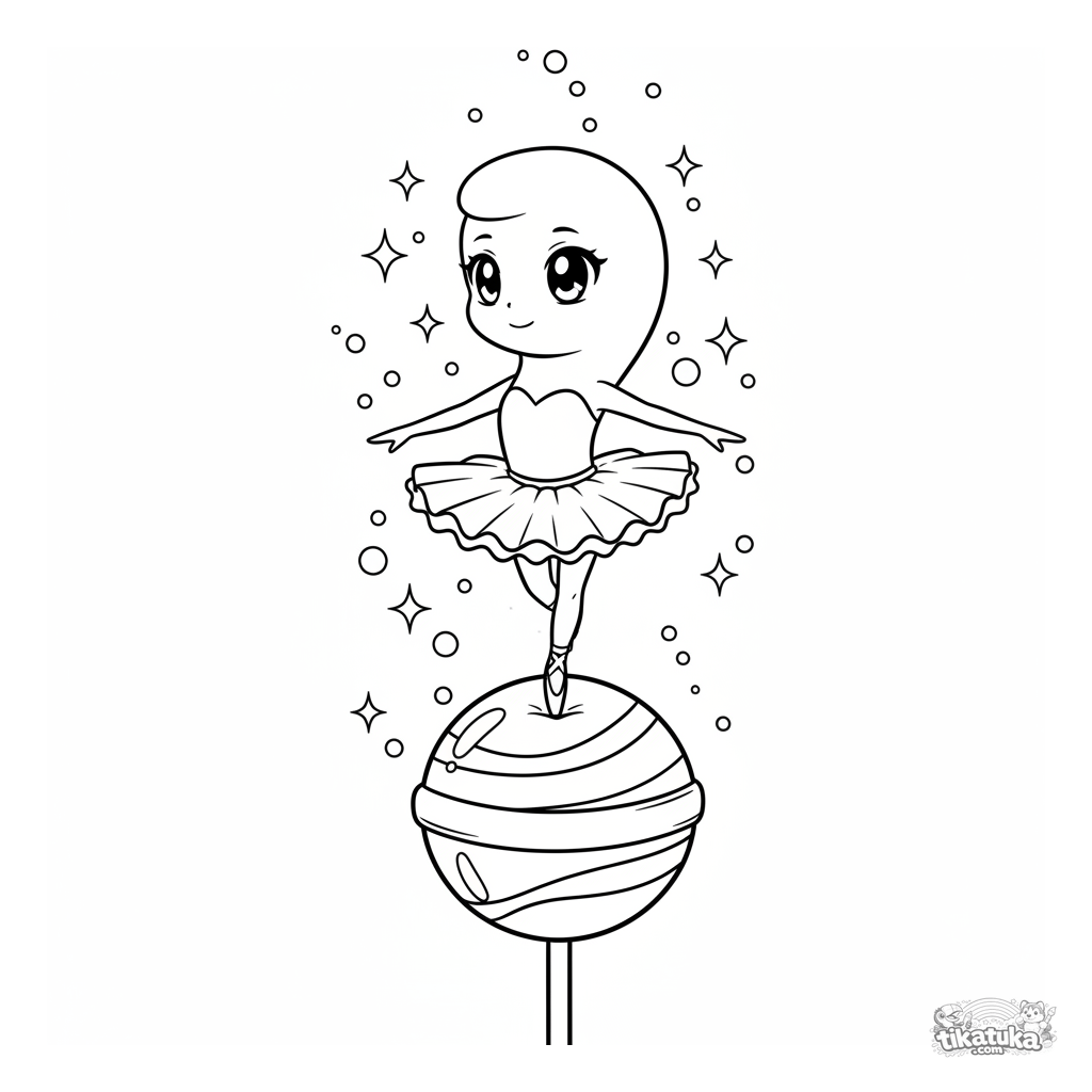 Запятая микроб балерина