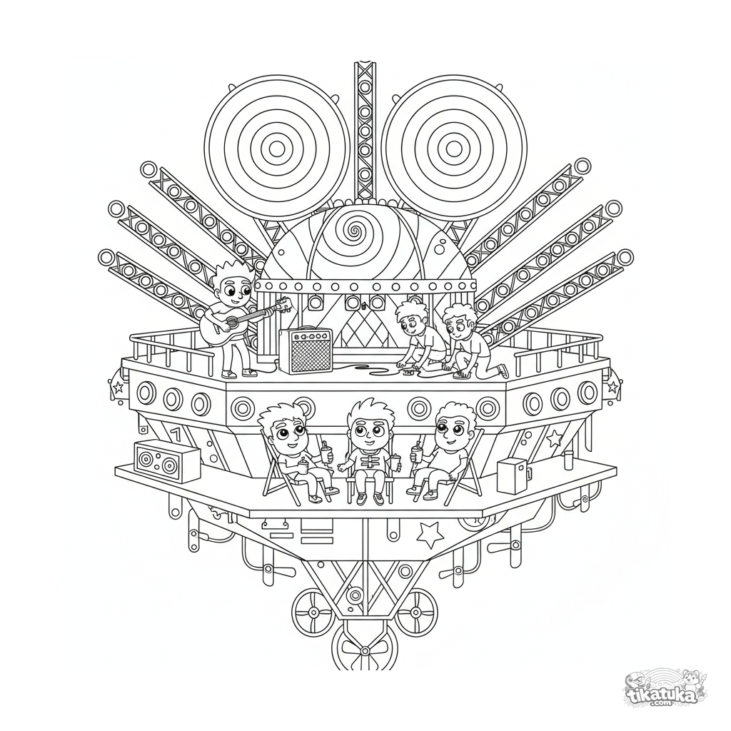 Плавучая концертная платформа