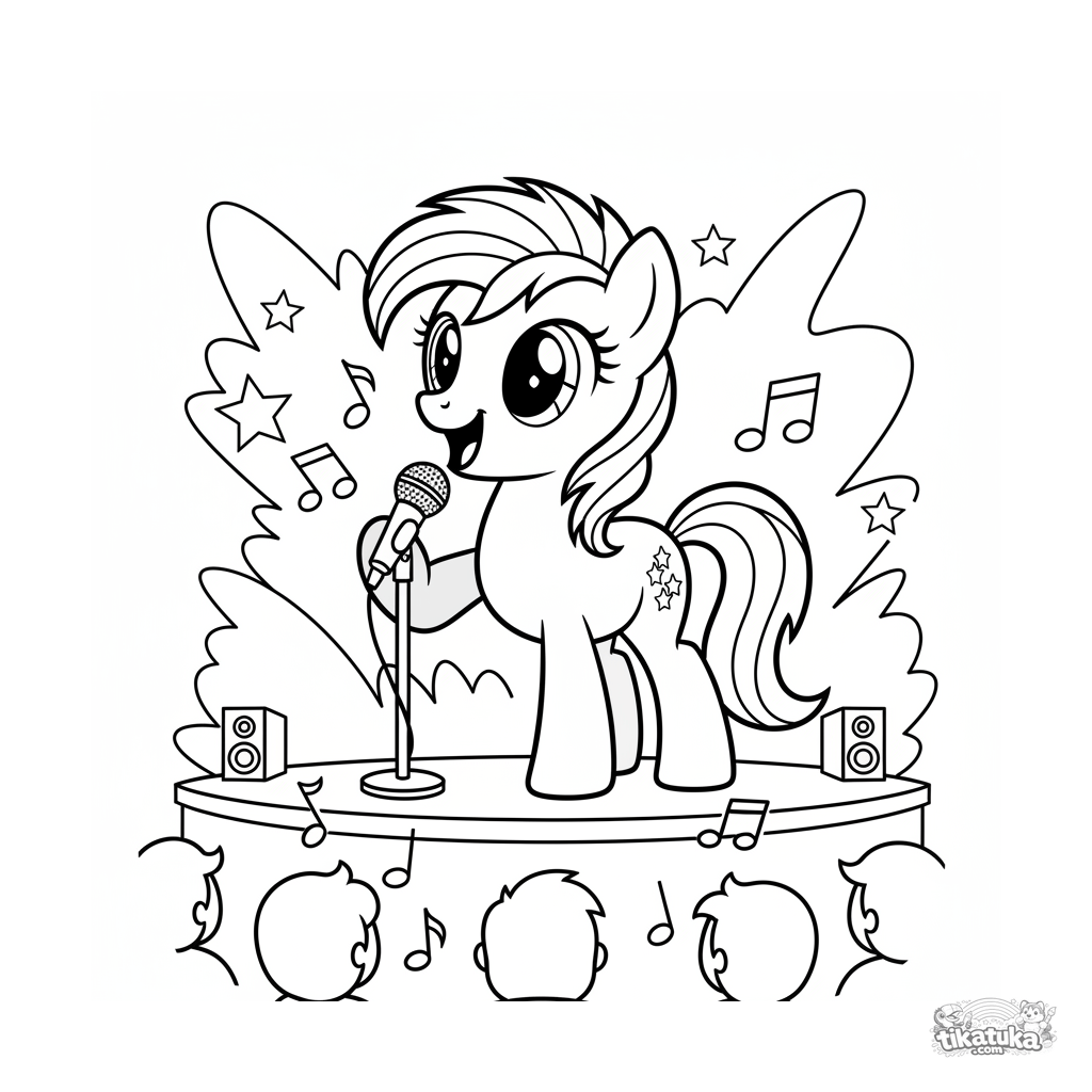 Пони-певица