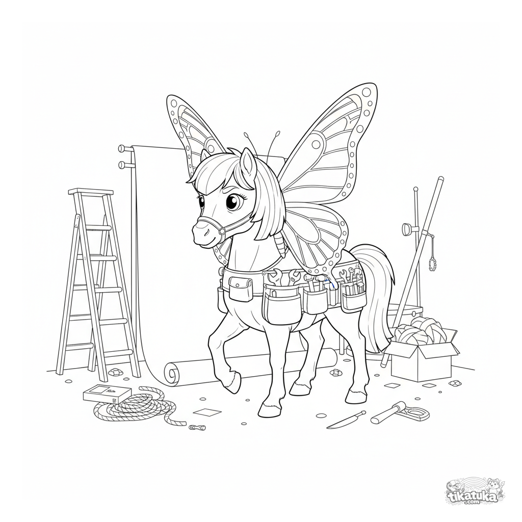 Пони-рабочий сцены